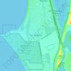 Port Kennedy topographic map, elevation, terrain