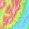 Plateau-des-Petites-Roches topographic map, elevation, terrain