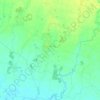 Haripurwa topographic map, elevation, terrain