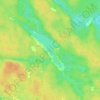 Lac Menard topographic map, elevation, terrain