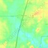 Pryor Creek topographic map, elevation, terrain