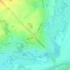 Тюхиничи topographic map, elevation, terrain