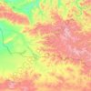 Эрзинский кожуун topographic map, elevation, terrain