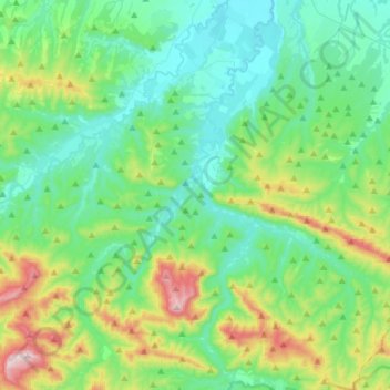 Григорьевское сельское поселение topographic map, elevation, terrain