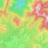 Orreaga/Roncesvalles topographic map, elevation, terrain