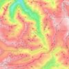 Guttannen topographic map, elevation, terrain
