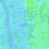 Dutton Island Preserve topographic map, elevation, terrain