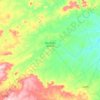 São Bento do Una topographic map, elevation, terrain