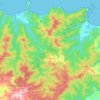 Aïn Zouit topographic map, elevation, terrain