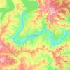 Lake Austin topographic map, elevation, terrain