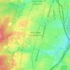 район Чертаново Центральное topographic map, elevation, terrain