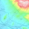 Cervaro topographic map, elevation, terrain