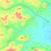 Ramacca topographic map, elevation, terrain