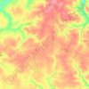 Безлыченское сельское поселение topographic map, elevation, terrain