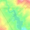 Red Bluff Reservoir topographic map, elevation, terrain