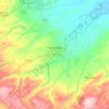 Francofonte topographic map, elevation, terrain