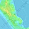 Nebel topographic map, elevation, terrain