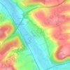 Distelhausen topographic map, elevation, terrain