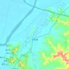 东阿镇 topographic map, elevation, terrain