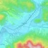 Перечин topographic map, elevation, terrain