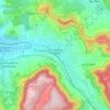 Dettingen an der Erms topographic map, elevation, terrain