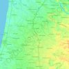 Bajeng topographic map, elevation, terrain