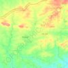 Amparo topographic map, elevation, terrain
