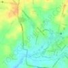Kepek topographic map, elevation, terrain