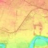 Westmanstown topographic map, elevation, terrain