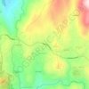 Linhares topographic map, elevation, terrain