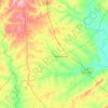 Madison County topographic map, elevation, terrain