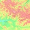 Сумон Качык topographic map, elevation, terrain