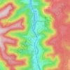 Röt topographic map, elevation, terrain