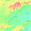Altinho topographic map, elevation, terrain