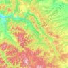 Камарчагский сельсовет topographic map, elevation, terrain