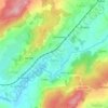 Ruilhe topographic map, elevation, terrain