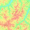 Igarapé-Açu topographic map, elevation, terrain