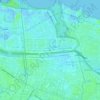 Kapuk Muara topographic map, elevation, terrain