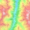 Randa topographic map, elevation, terrain