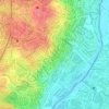 Batasan Hills topographic map, elevation, terrain