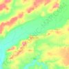 Birnin Kebbi topographic map, elevation, terrain