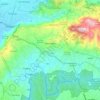 Patuk topographic map, elevation, terrain