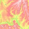 Верхнемамонский район topographic map, elevation, terrain