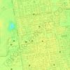 Riyadh topographic map, elevation, terrain