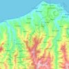 Eynesil topographic map, elevation, terrain