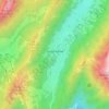 Sainte-Reine topographic map, elevation, terrain