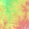Marechal Thaumaturgo topographic map, elevation, terrain