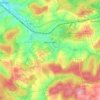 Wössingen topographic map, elevation, terrain