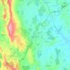 Much Marcle topographic map, elevation, terrain