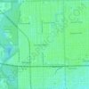 River Forest topographic map, elevation, terrain